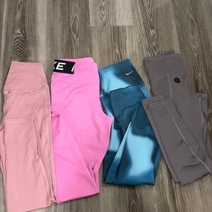 Lot of sport leggings Nike , Under armor size S